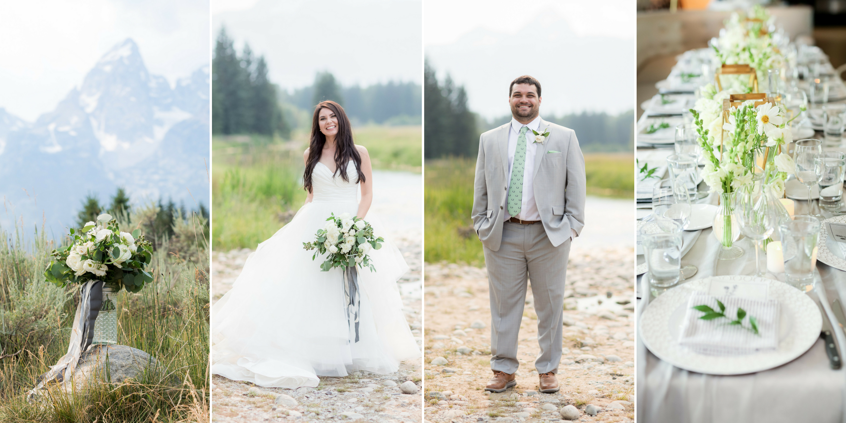 Wyoming Wedding in Tetons