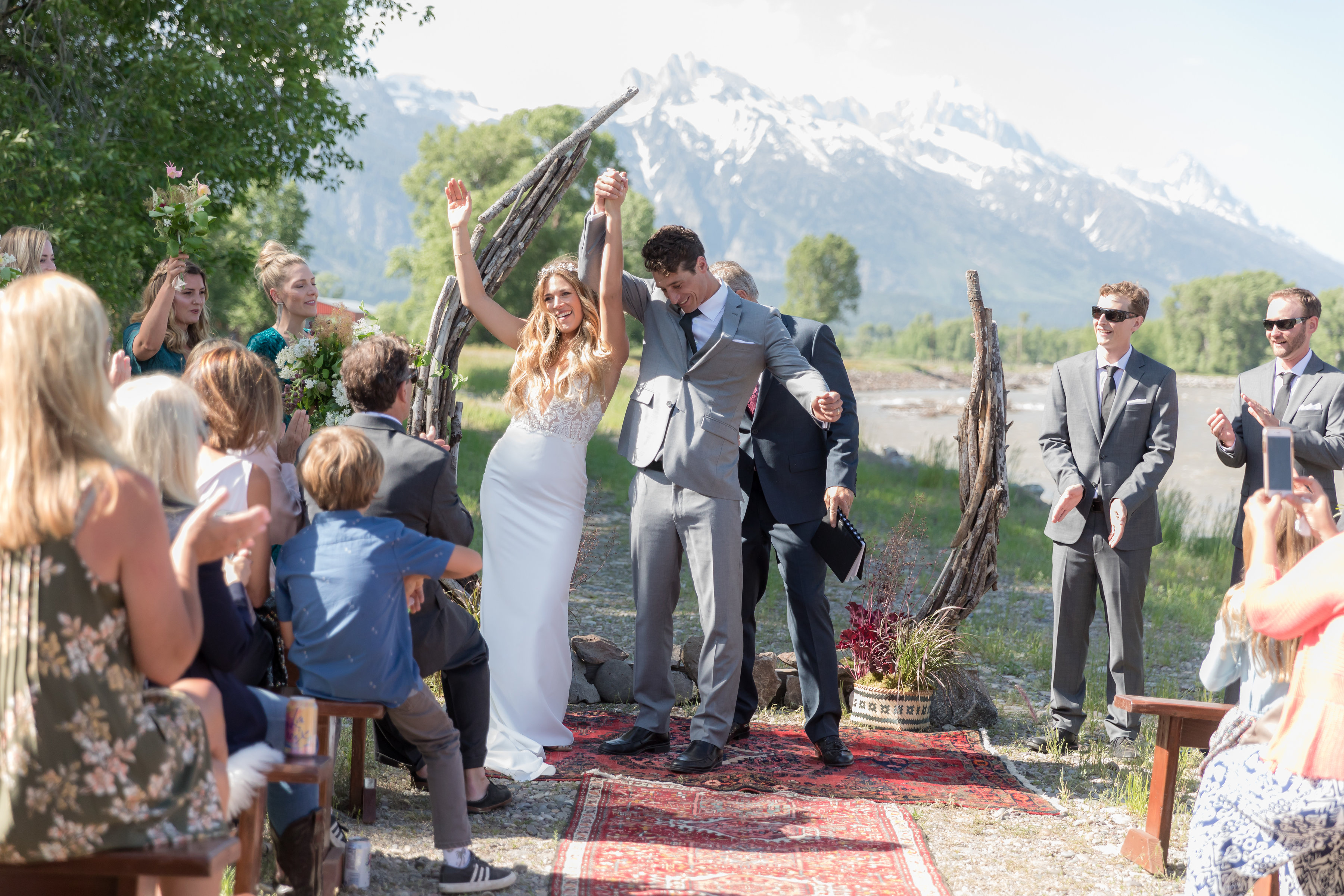 On the Levy with Teton Views ceremony