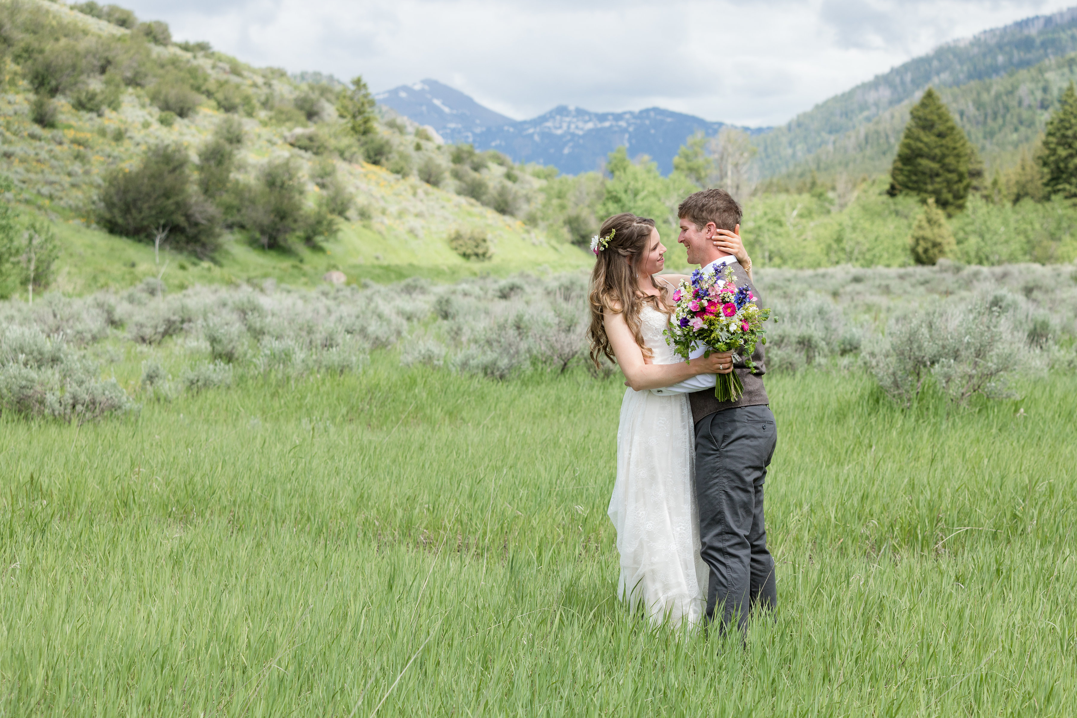Wyoming bride