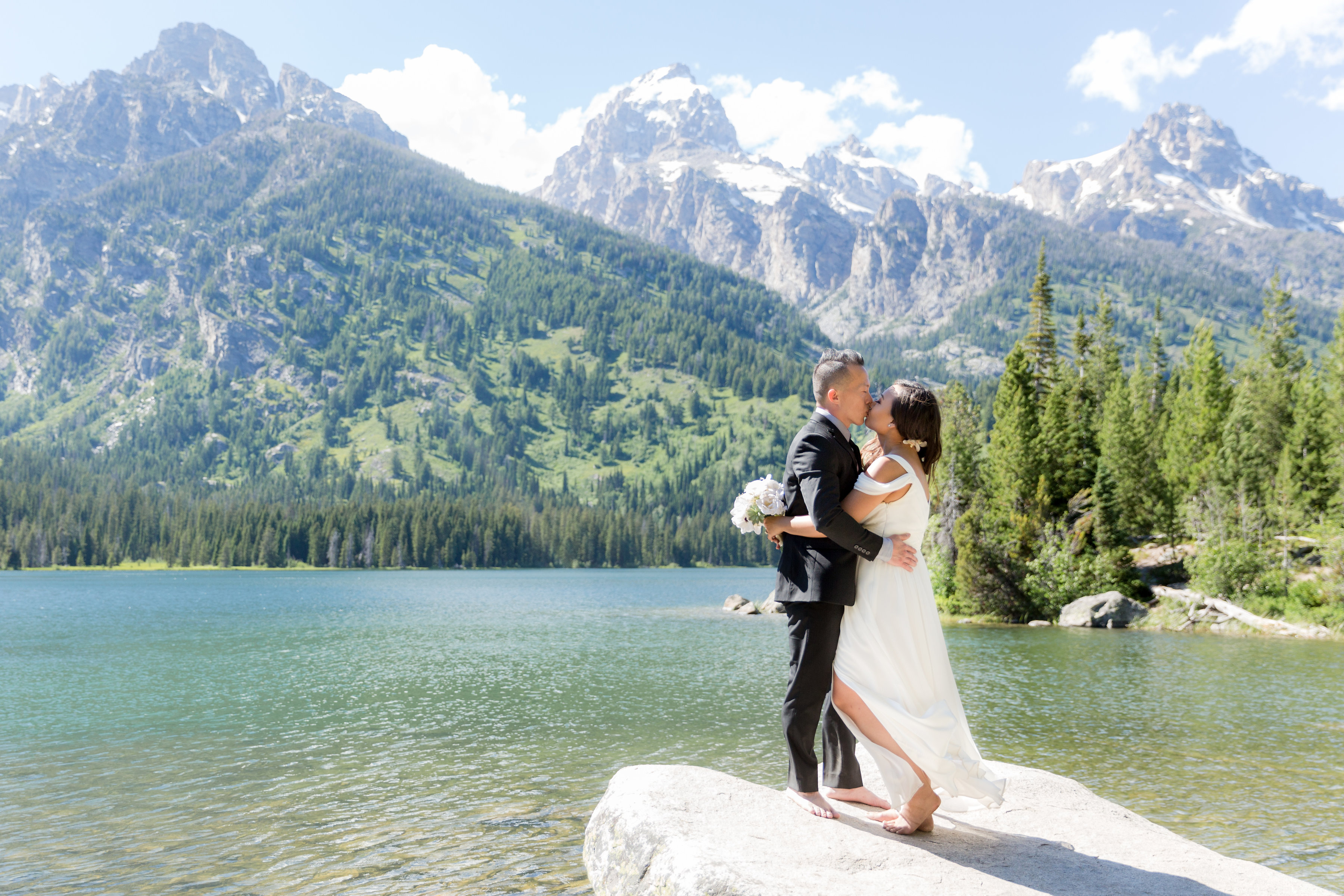 Grand Teton National Park wedding ceremony