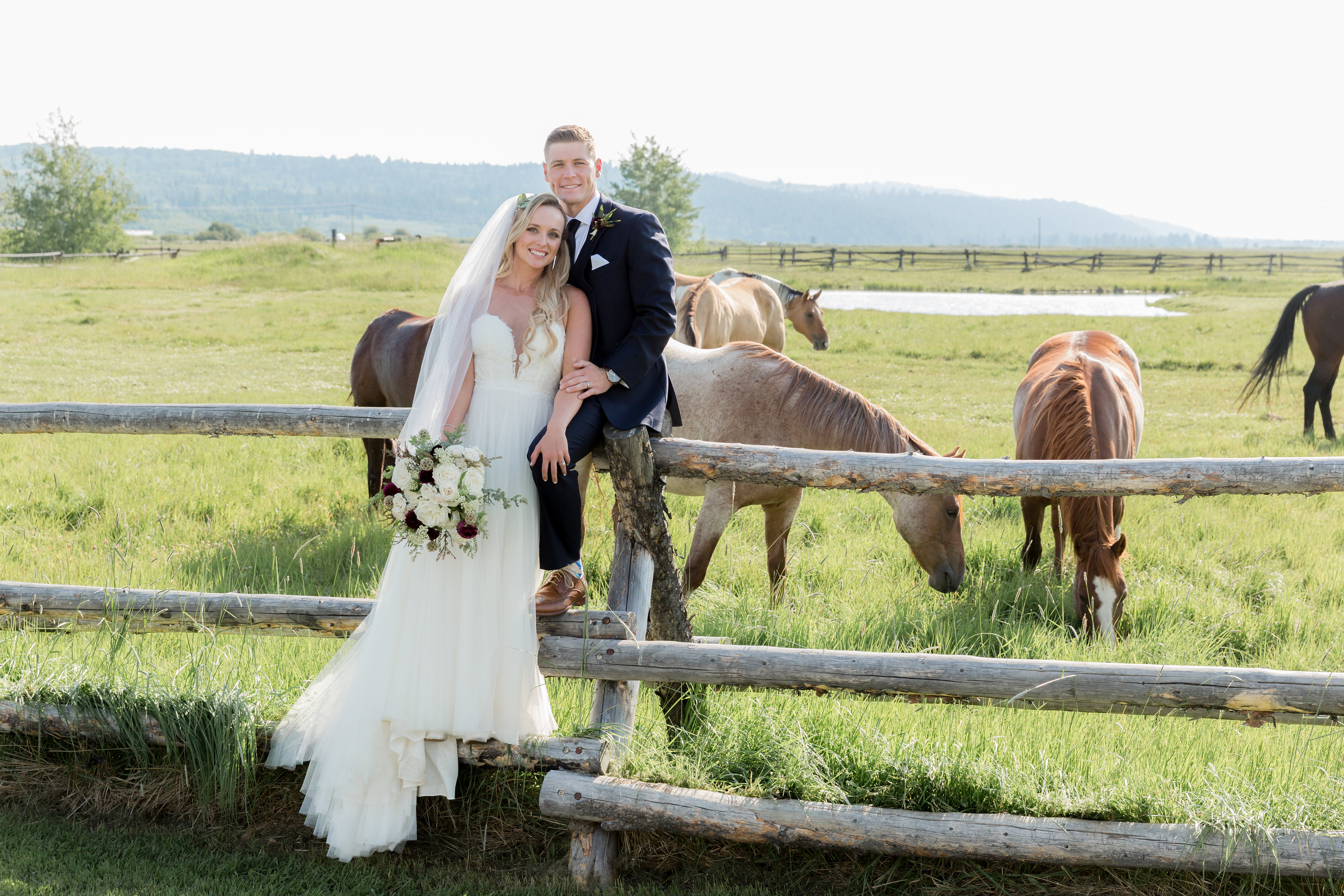 Wyoming Horse Wedding 