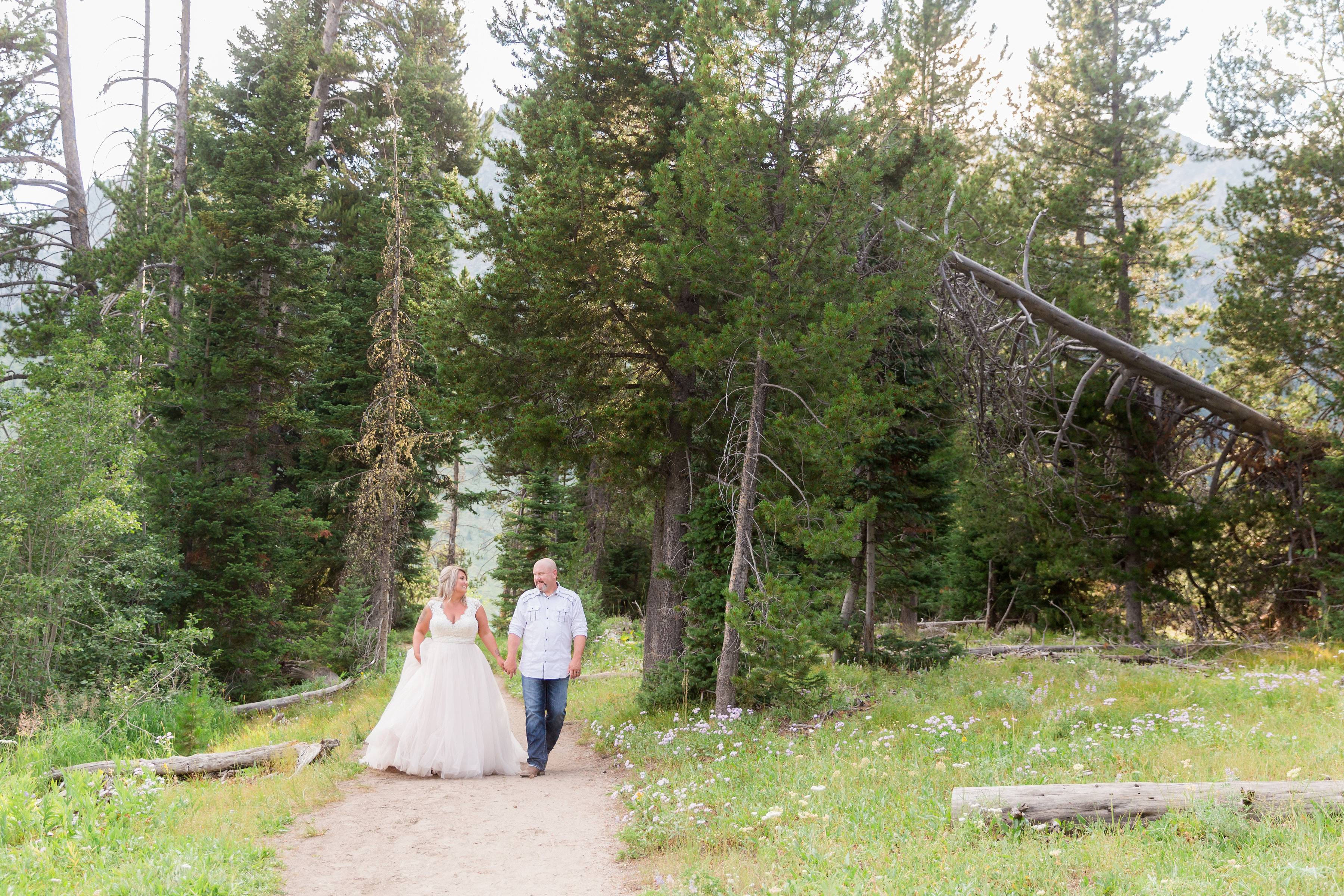 Grand Teton National Park Forest Wedding