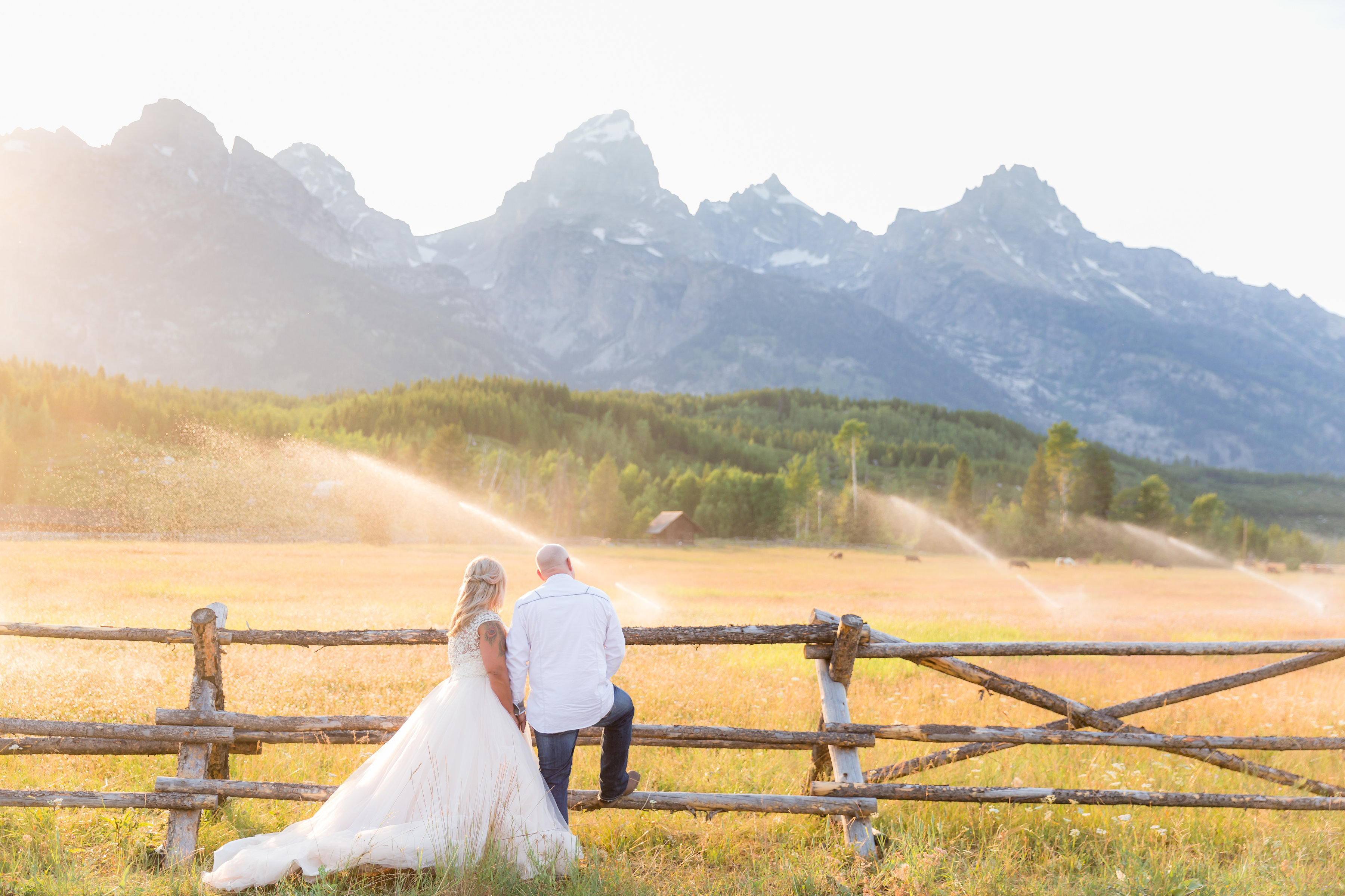 Grand Teton National Park married couple