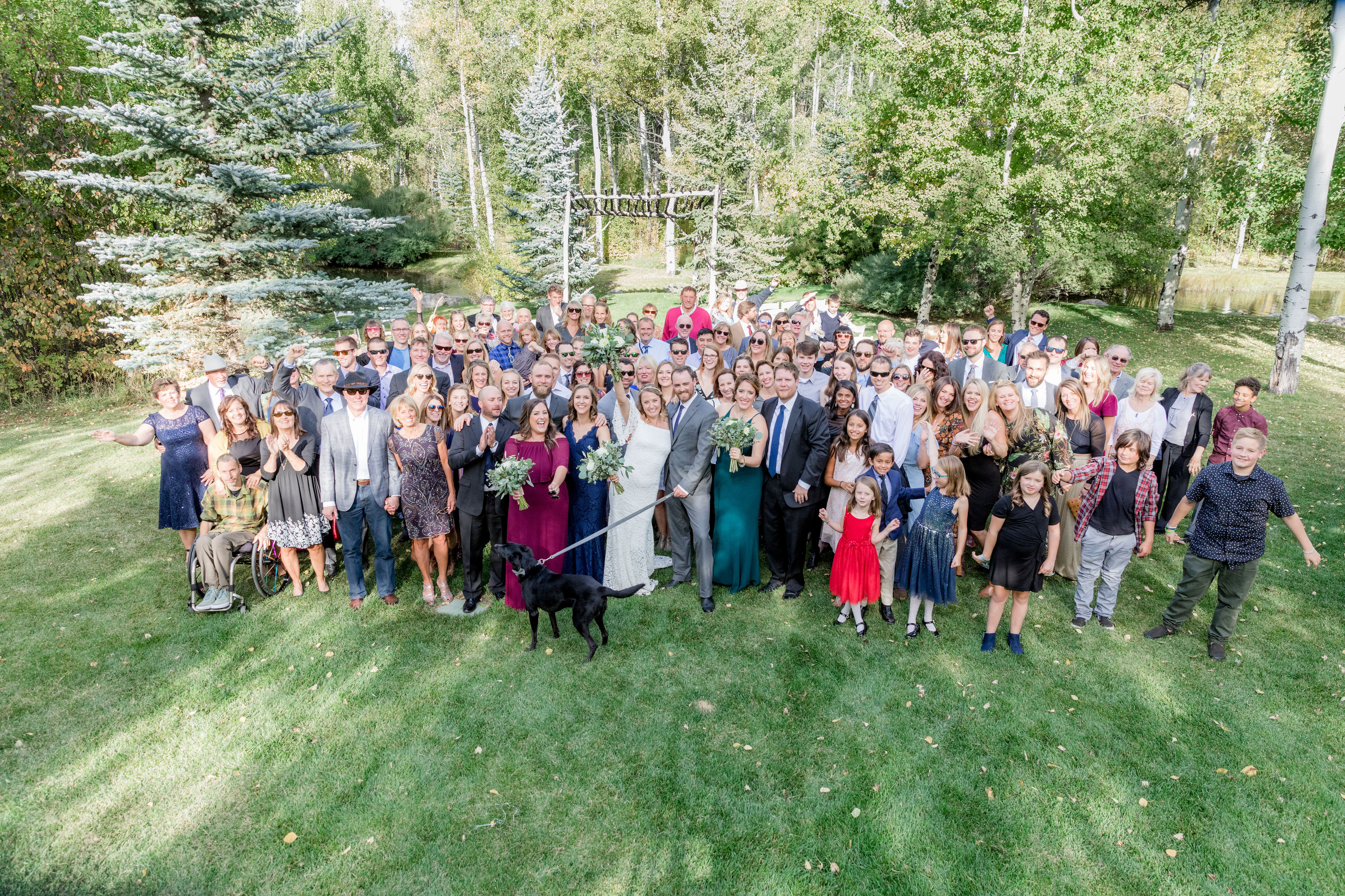 Idaho wedding party