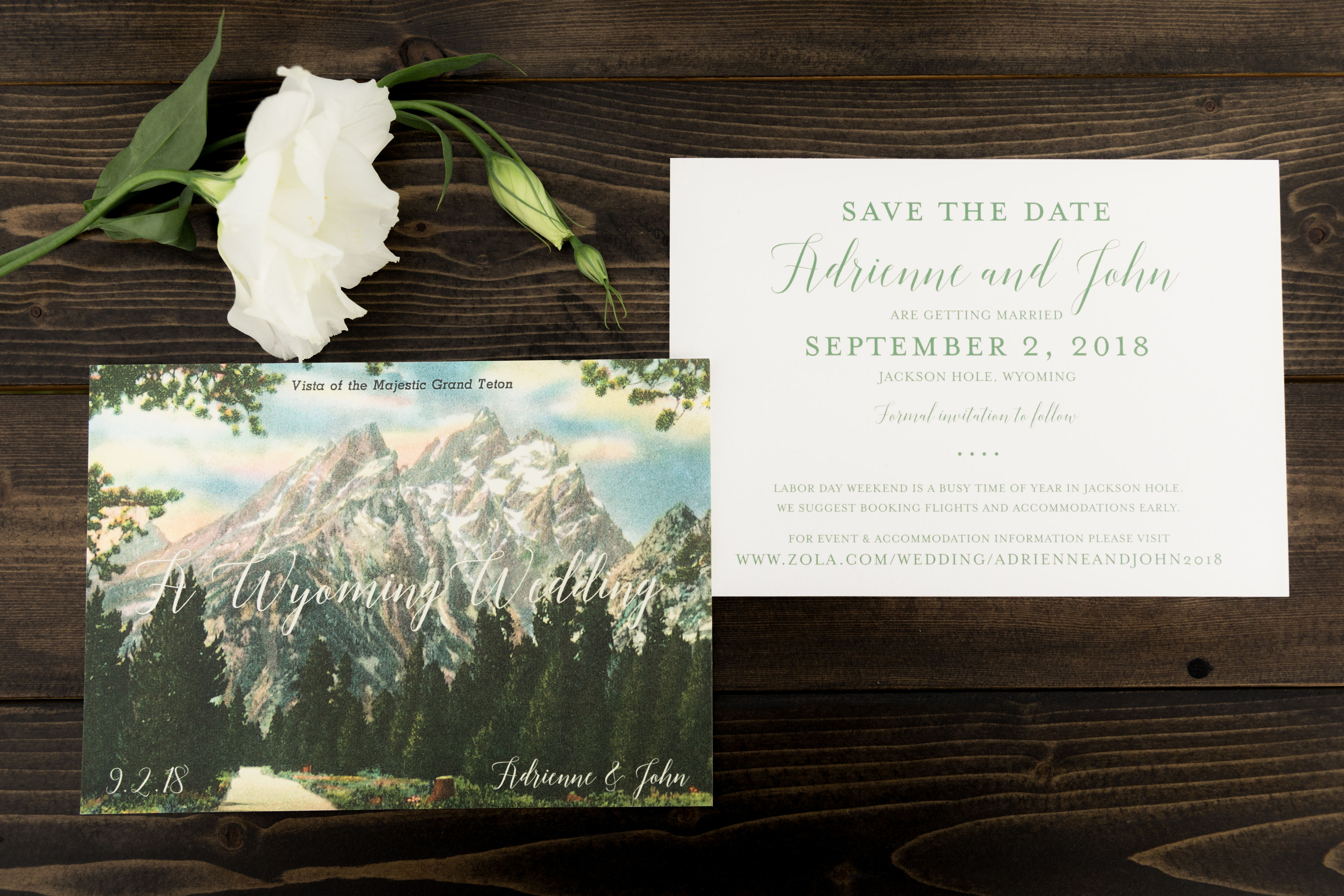 XOWYO Paper wedding invitation