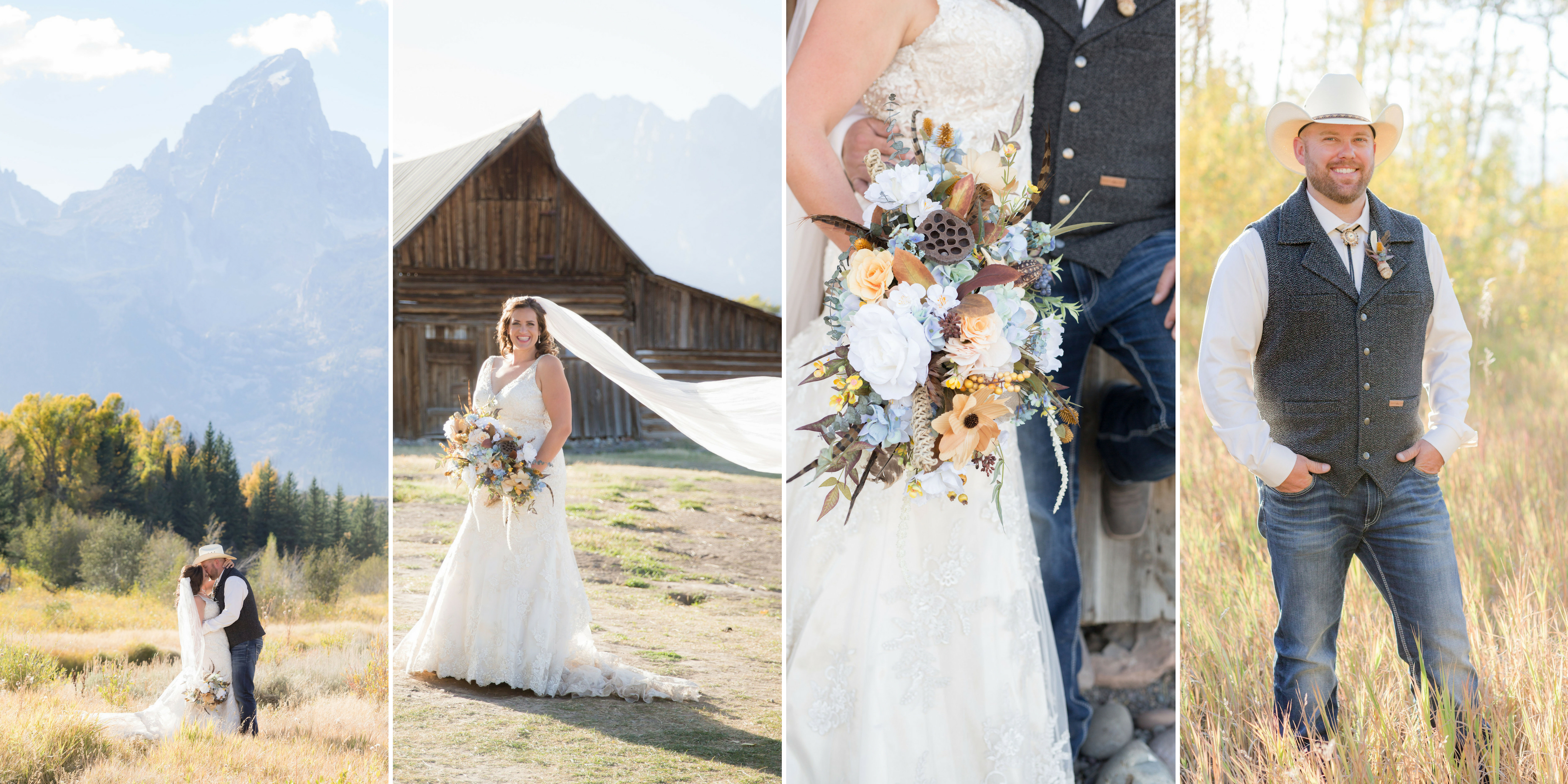 Fall weddings in Grand Teton National Park