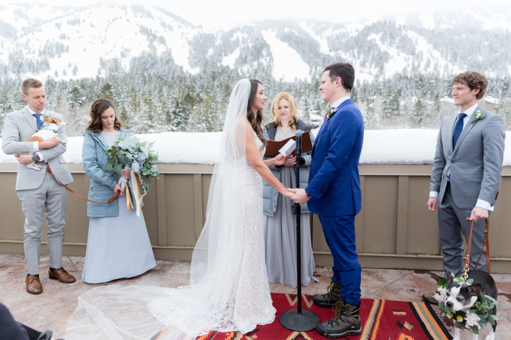 Ceremony on a mountain