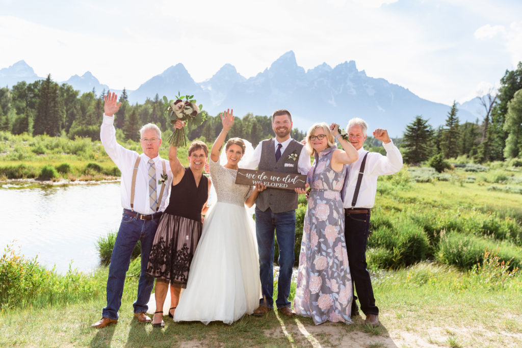 wedding elopement grand teton national park