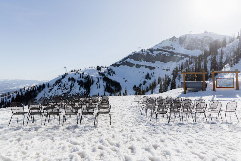 Winter wedding venues in Jackson Hole: Rendezvous Lodge